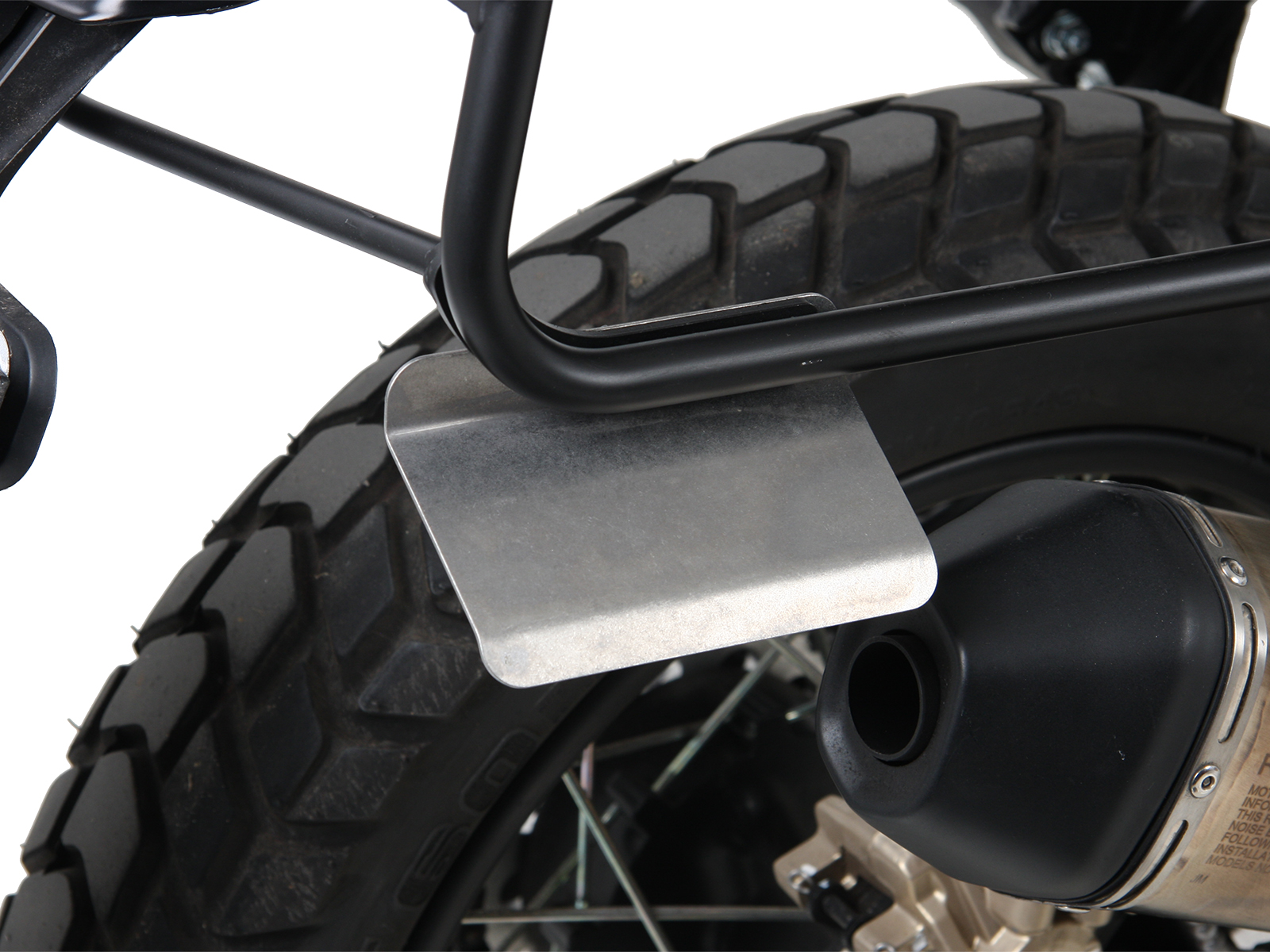 Pare-chaleur universel pour les supports de valises latérales Hepco & Becker