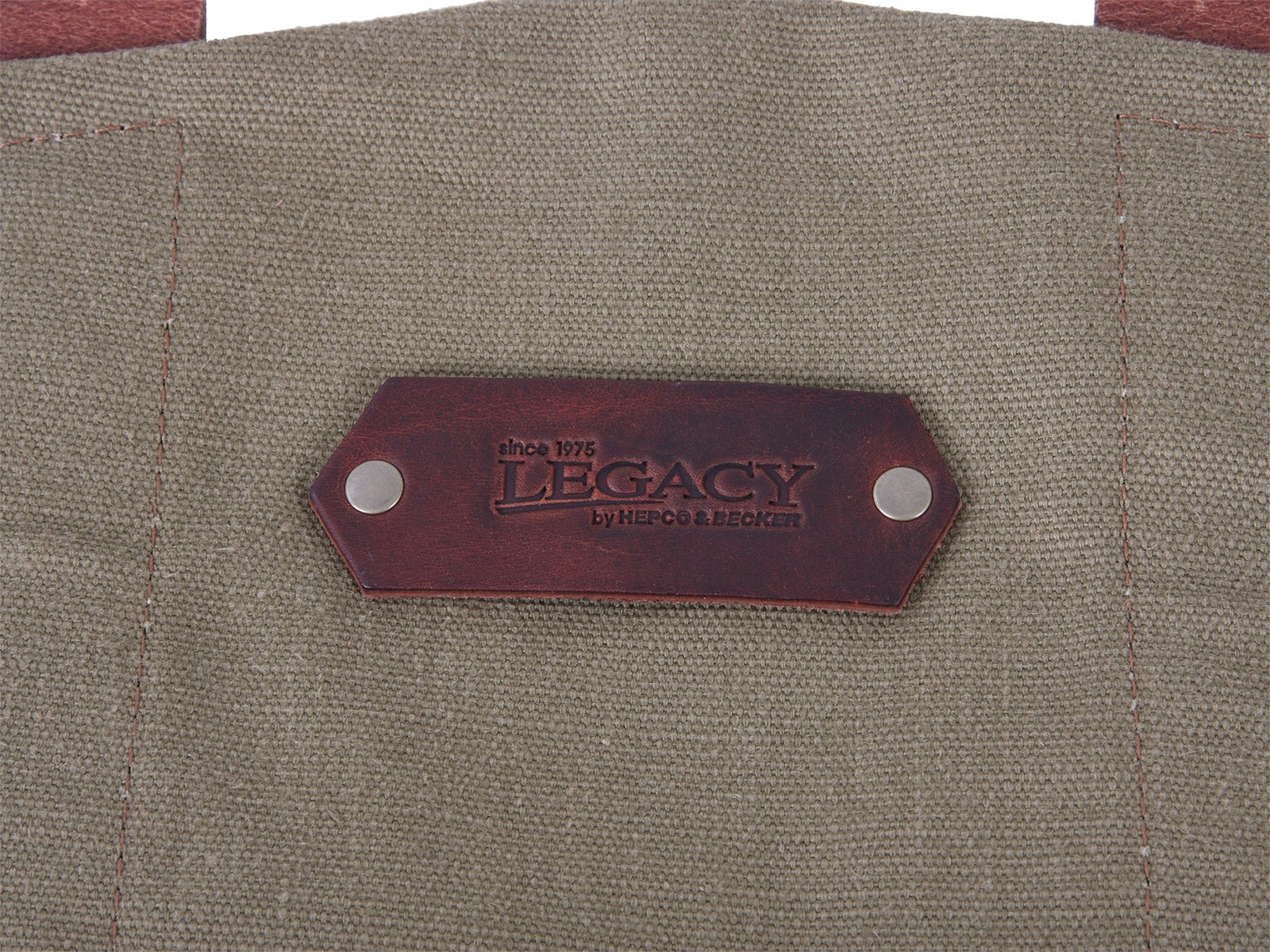 Sacoche de coursier LEGACY M verte pour les porteurs C-Bow Hepco & Becker