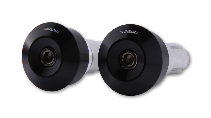Poids pour guidon HIGHSIDER pro Dot Noir (paire)