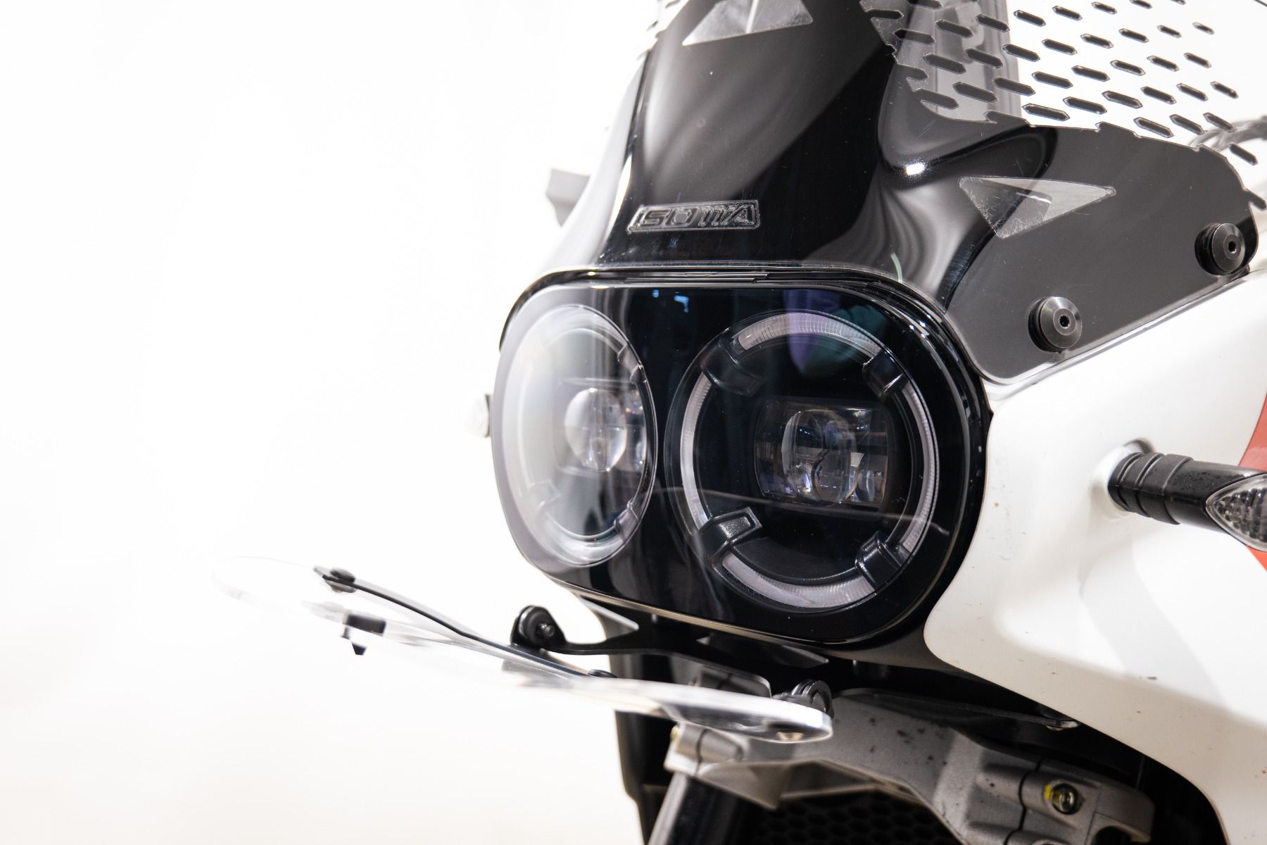 Protège-phares en PMMA pour Ducati DesertX