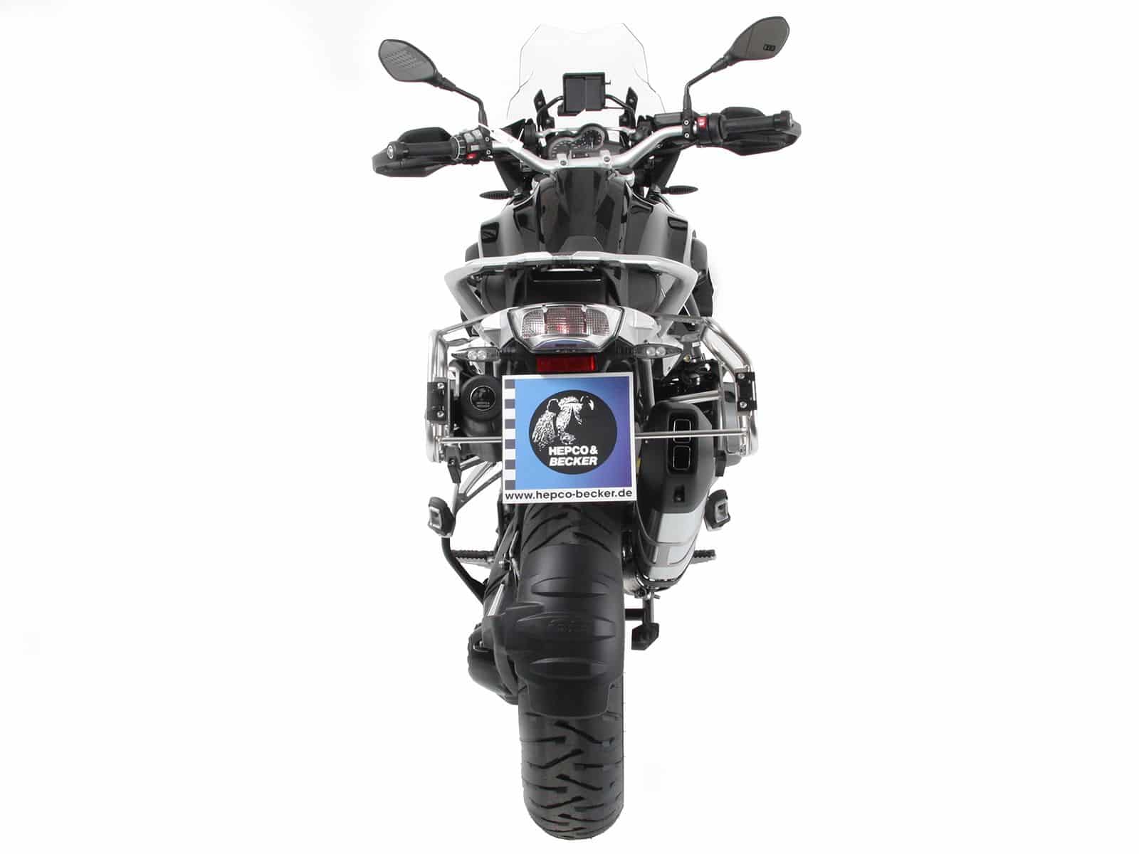 Boîte à outils pour support de valises latérales Cutout pour BMW R 1200 GS LC (13-18) Hepco & Becker