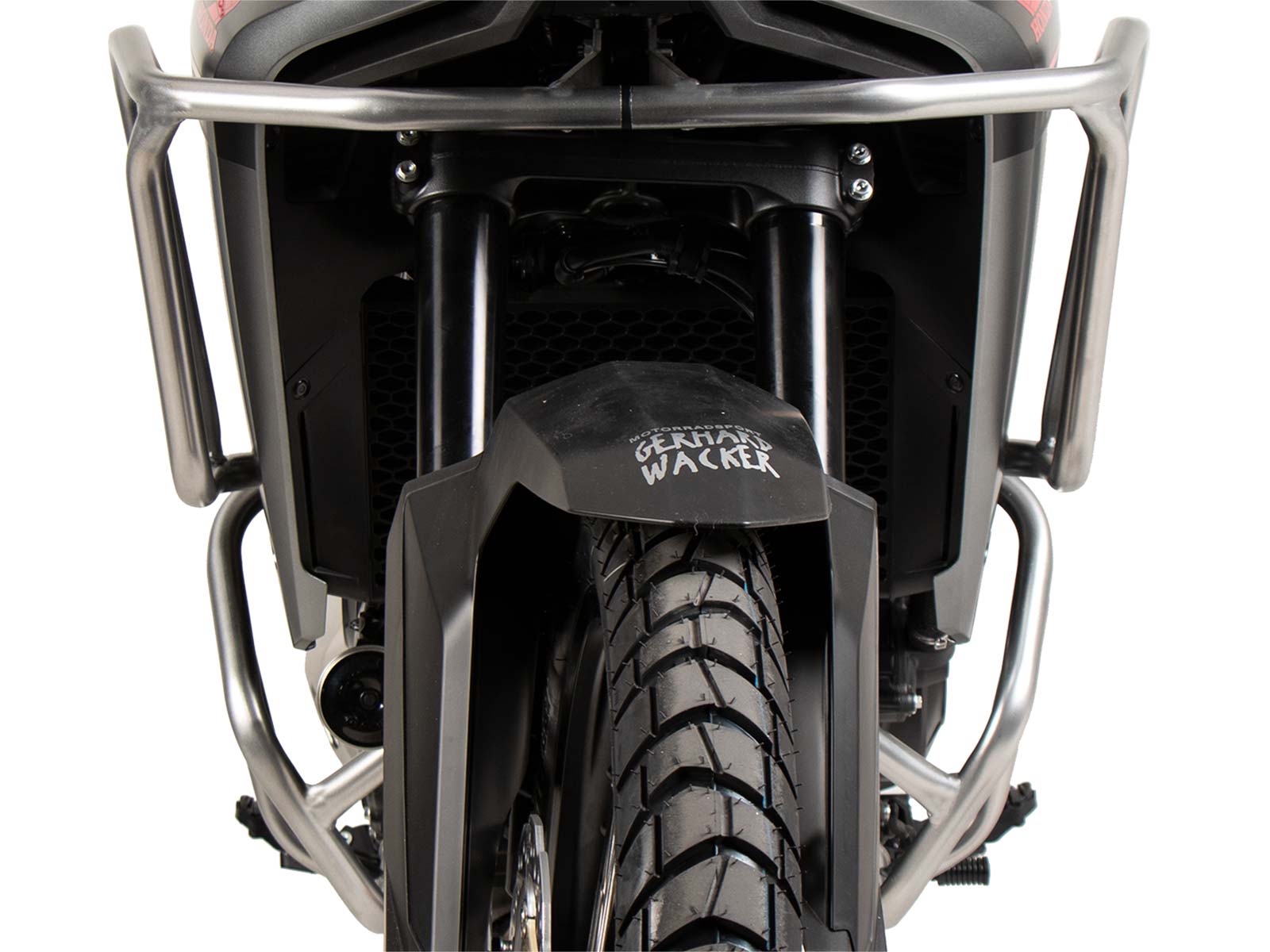 Arceau de protection du moteur argenté pour Honda XL 750 Transalp (25- ) Hepco & Becker