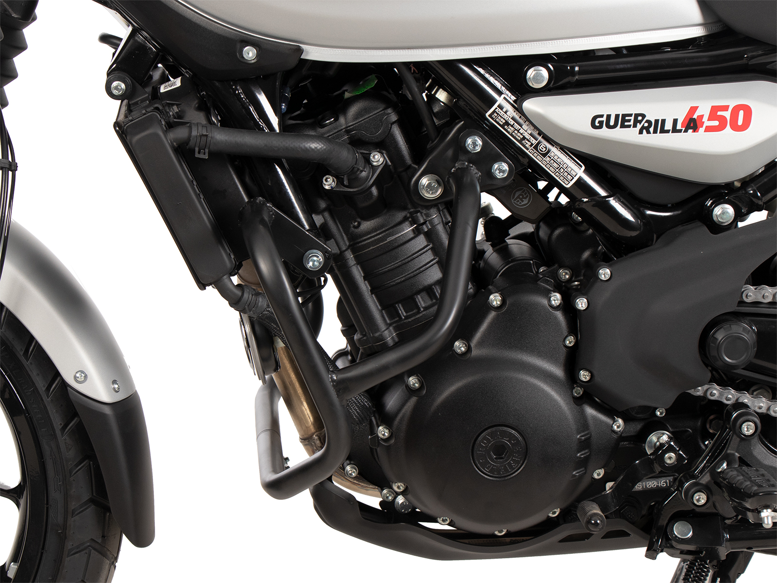 Arceau de protection moteur noir pour Royal Enfield Guerrilla 450 (24-) Hepco & Becker