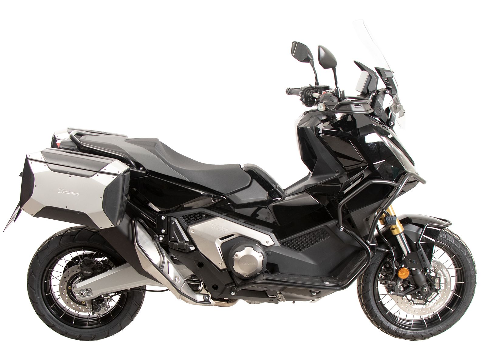 Supports latéraux C-Bow noirs pour Honda X-ADV (25- ) Hepco & Becker