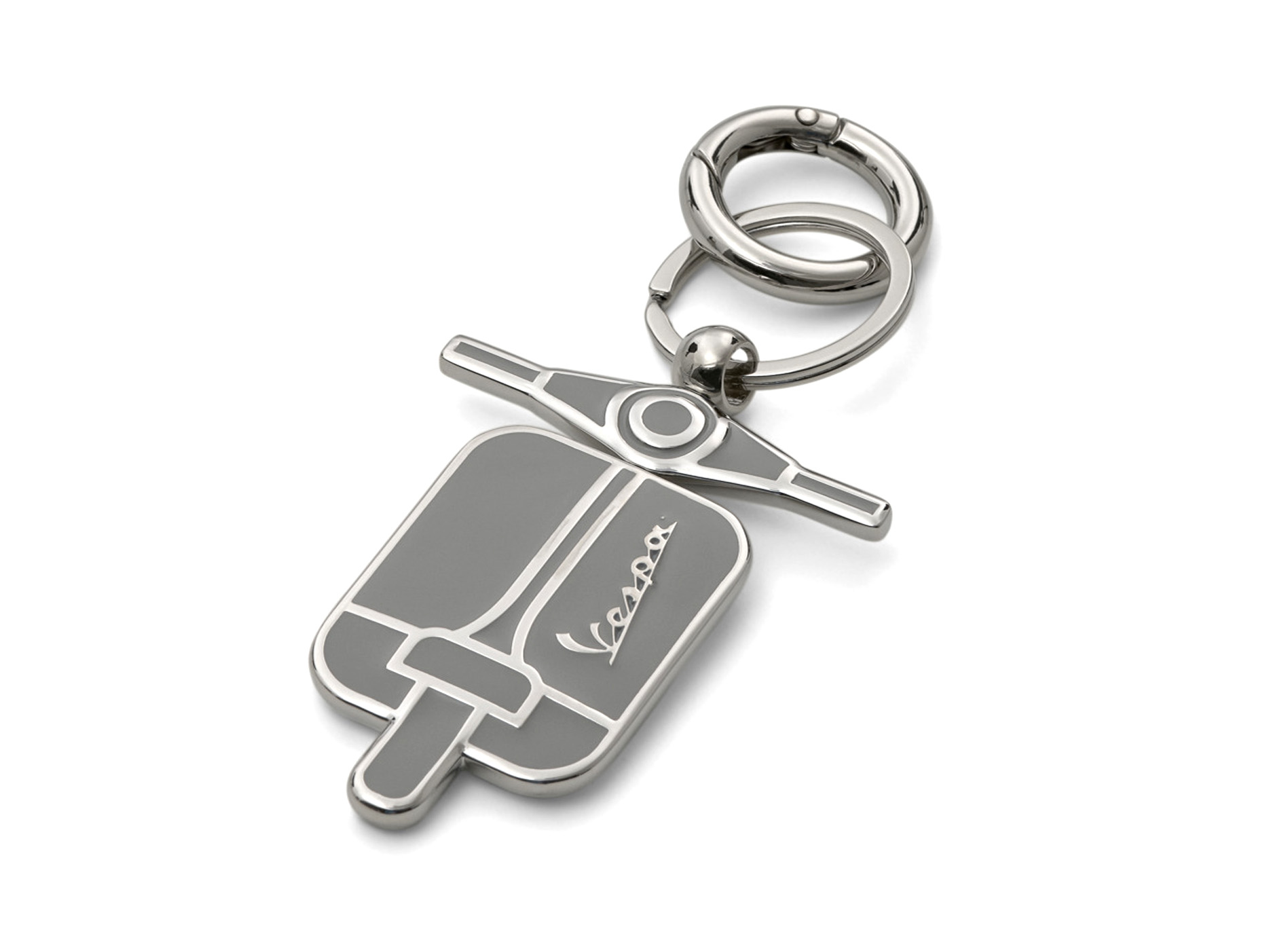 Porte-clés Vespa Blade gris