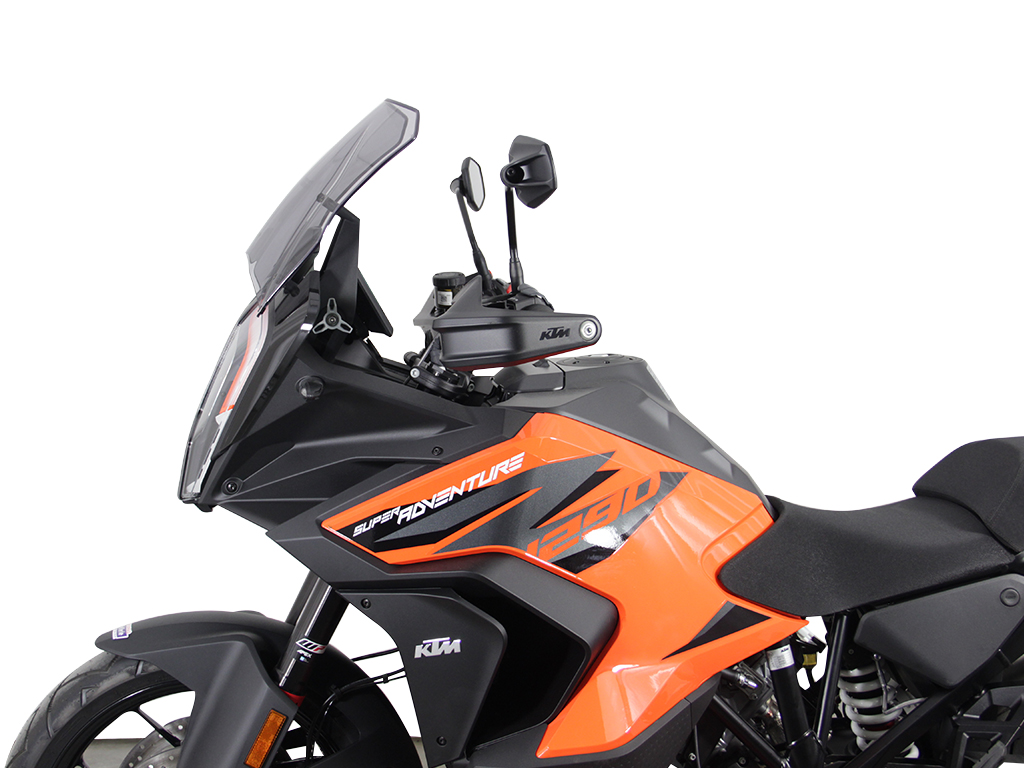 Pare-brise MRA Touring "TM" gris fumé pour KTM Superadventure 1290 /S /R 2021-