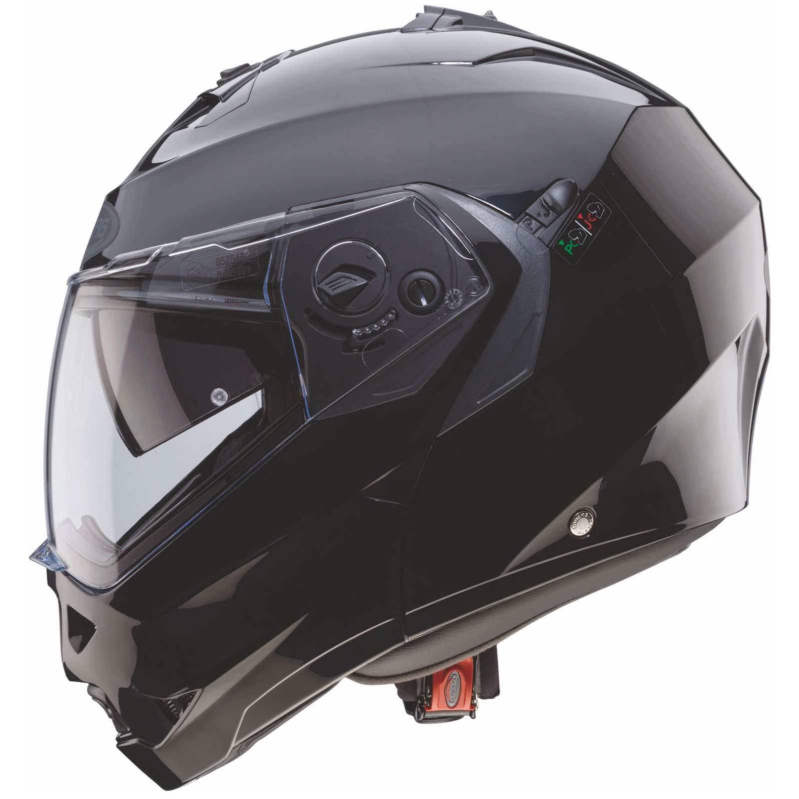 Caberg casque Duke II Smart, noir (non peint)