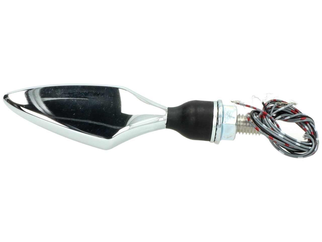 Kellermann Clignotant, feu arrière et feu stop, Rhombus DF, acier, LED, HR, 12 V, chrome brillant, M8x20