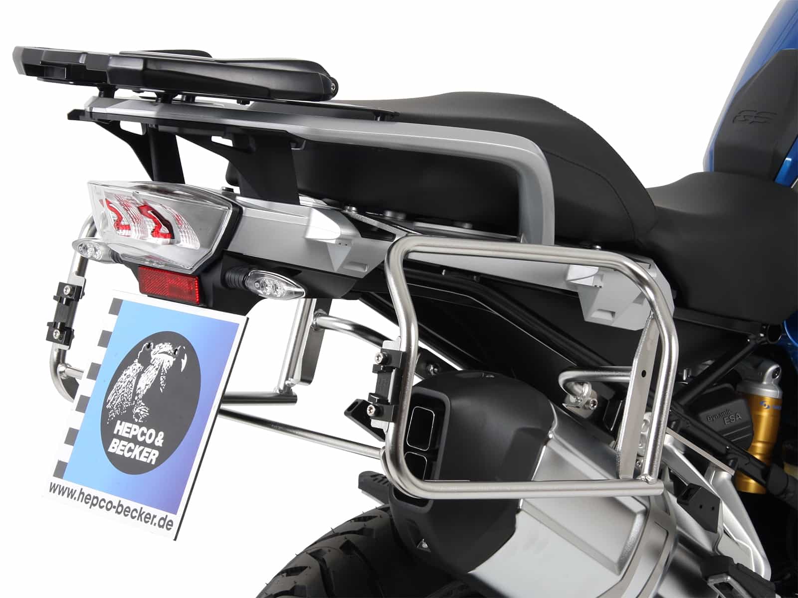 Supports de valises latérales Cutout pour Xplorer Cutout valises 40/37 pour BMW R 1200 GS LC (13-18)