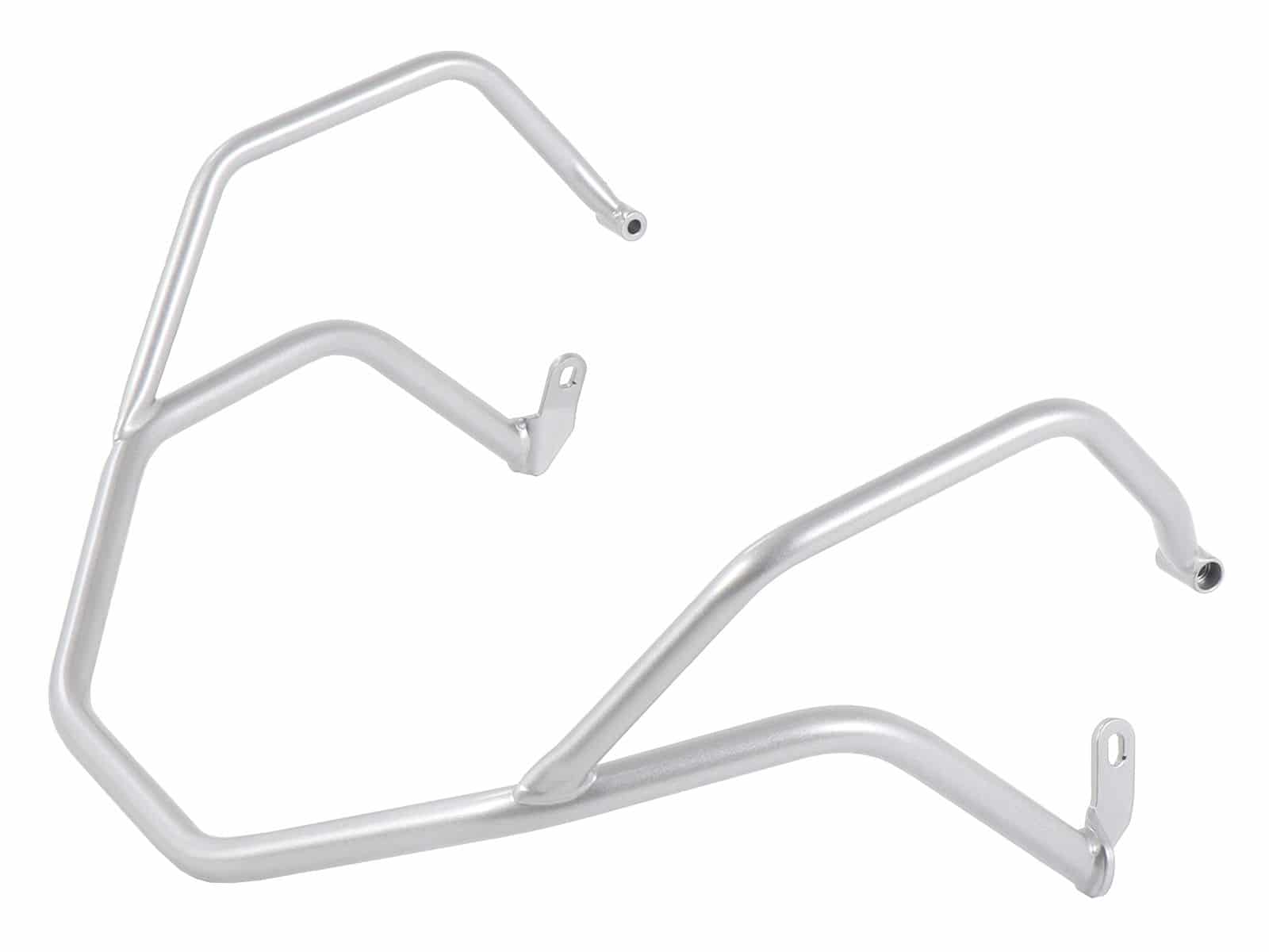 Barre de protection avant argentée en combinaison avec barre de protection moteur pour X-ADV 750 (21-24) Hepco & Becker