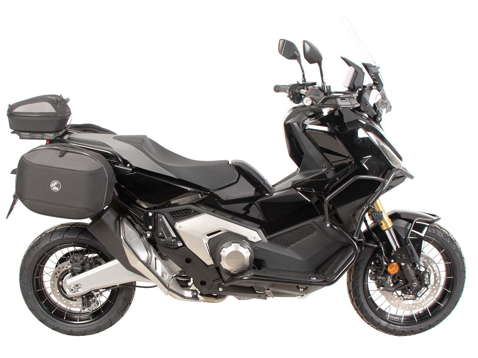 Supports latéraux C-Bow noirs pour Honda X-ADV (25- ) Hepco & Becker