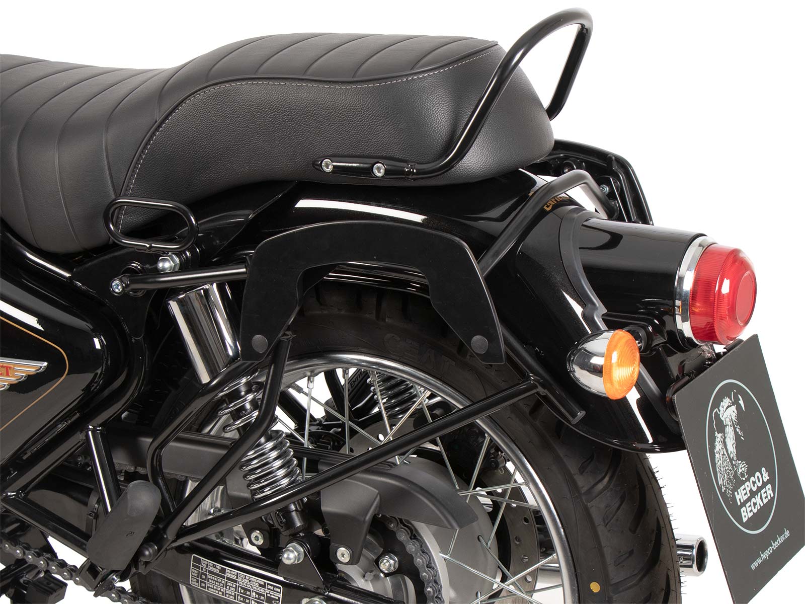 Supports latéraux C-Bow pour Royal Enfield Bullet 350 (24-) Hepco & Becker