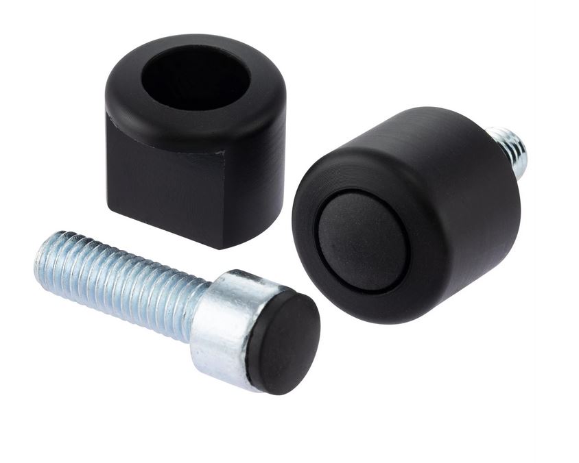 Cache trou de rétroviseur RIZOMA pour Vespa GTS/GTS Super 125-300ccm ('19-`22), noir