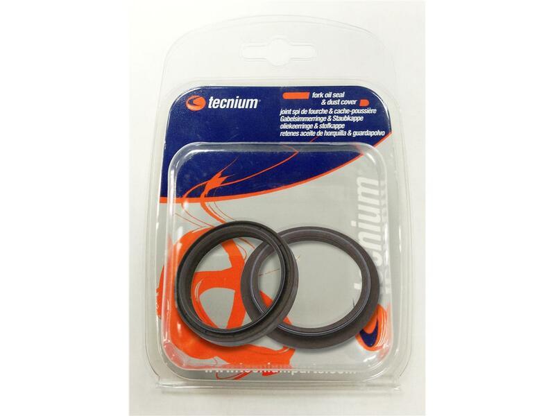 Kit de bagues d'étanchéité de fourche Tecnium Blue Label avec capuchons de poussière - Sachs Ø43