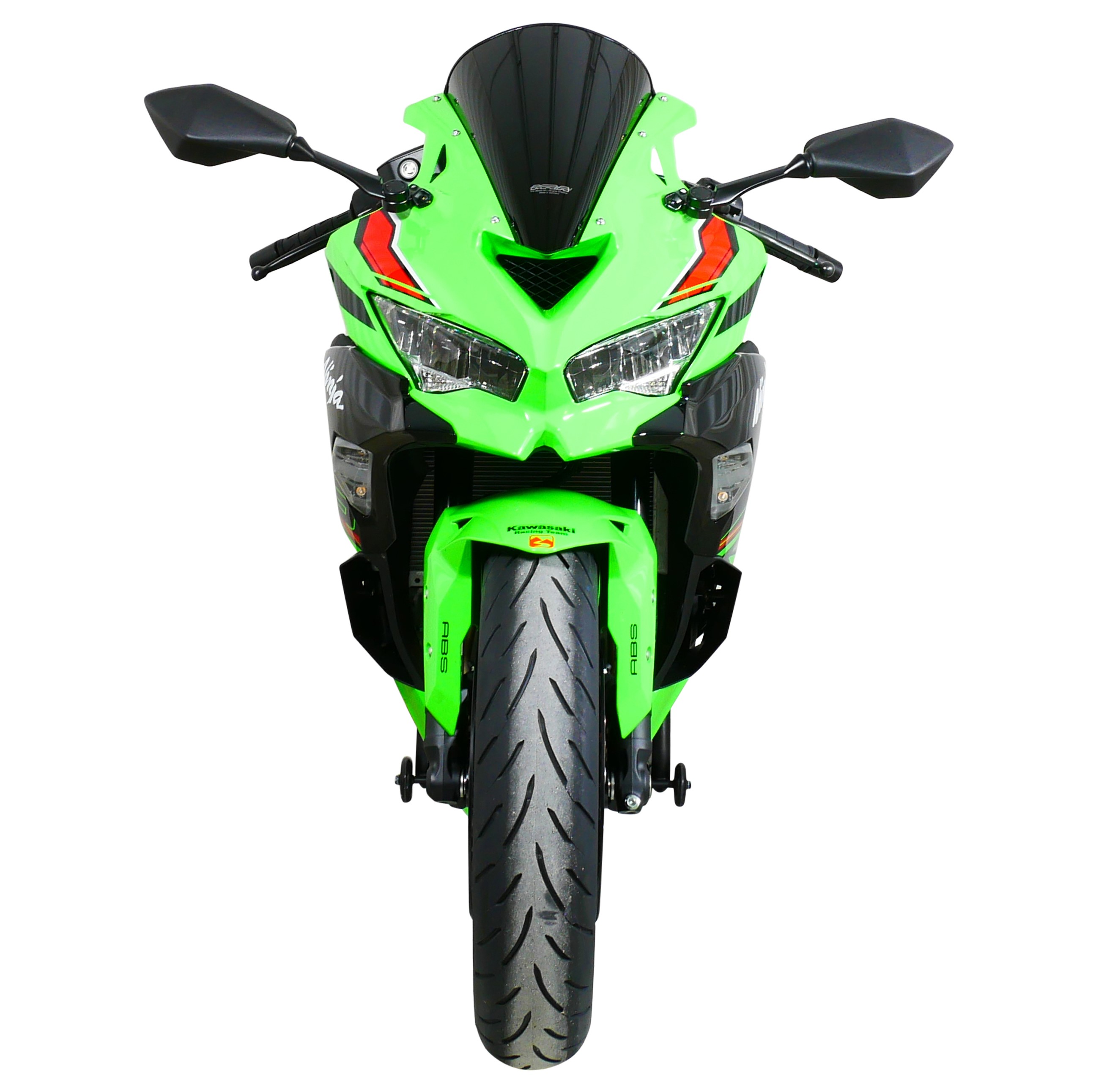 Ecran MRA Racing "R" noir pour Kawasaki ZX-4 R / ZX- 4 RR (24-)