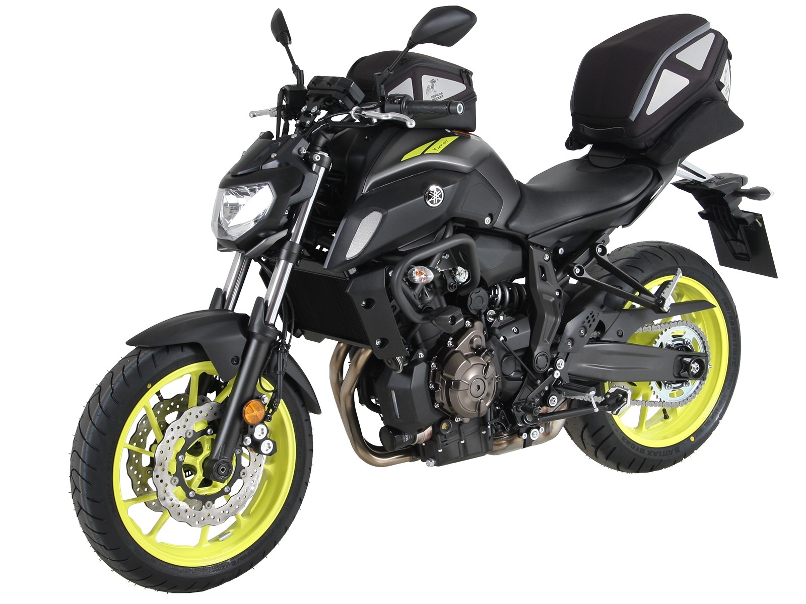 Arceau de protection moteur anthracite pour Yamaha MT-07 (année 18-) Hepco & Becker