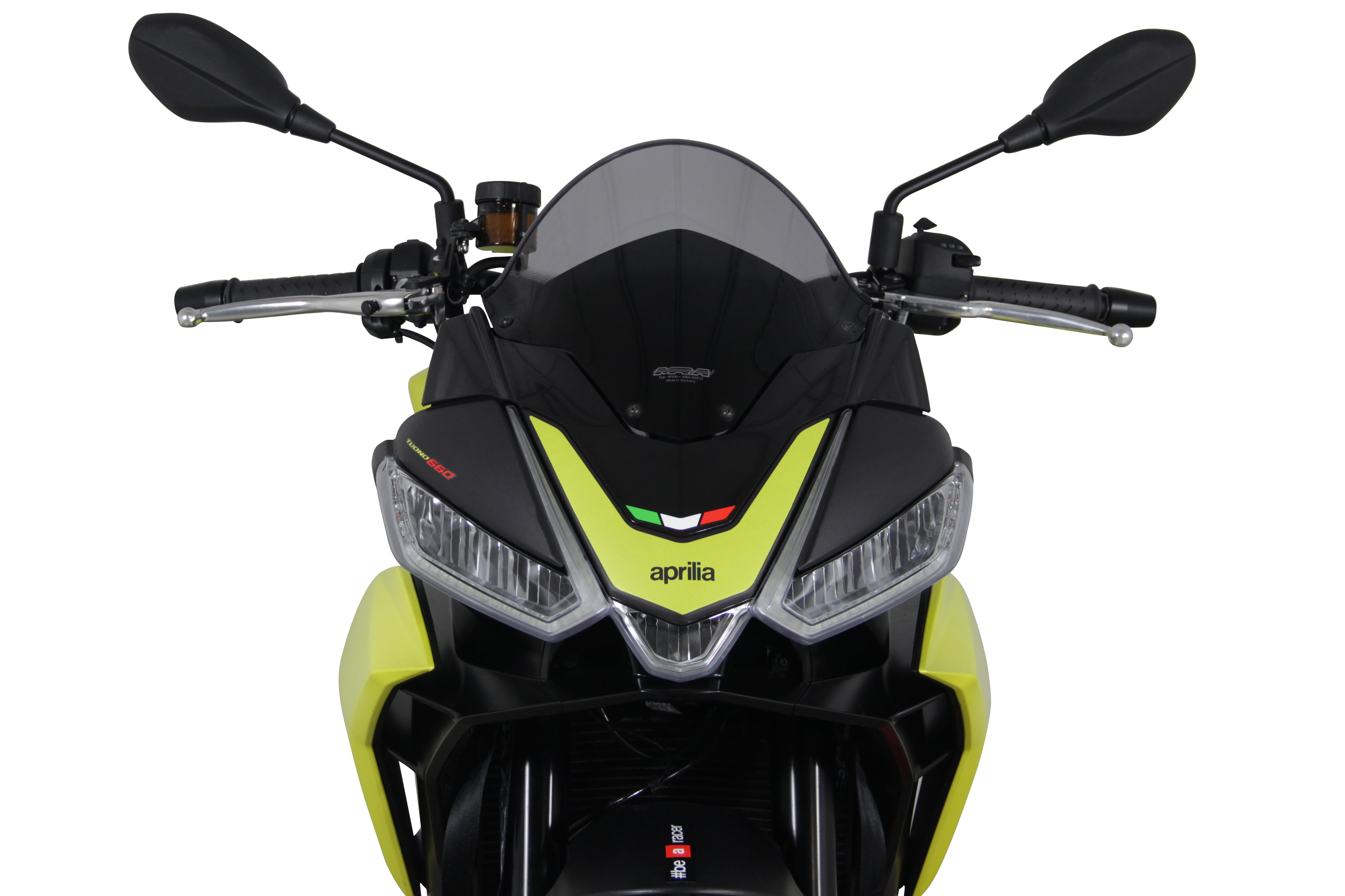Ecran MRA Racing "R" gris fumé Aprilia Tuono 660 / V4 Factory (21-)