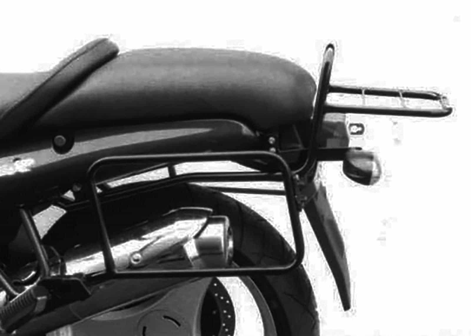 Support de valises latérales vissé fixe noir pour BMW R 850 R (94-02)/R 1100 R (94-99) Hepco & Becker