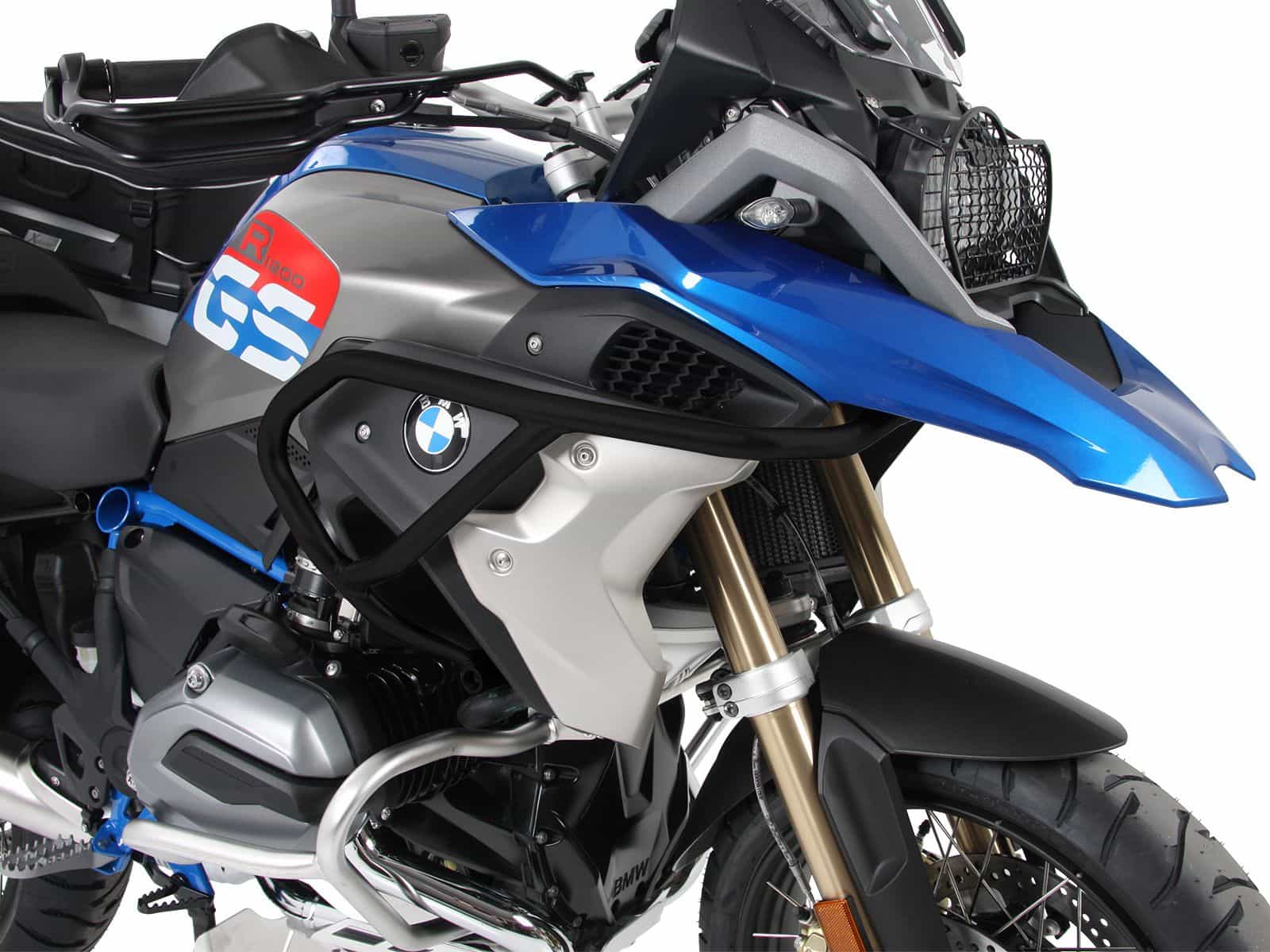 Arceau de protection du réservoir noir pour BMW R 1200 GS LC (17-18) Hepco & Becker