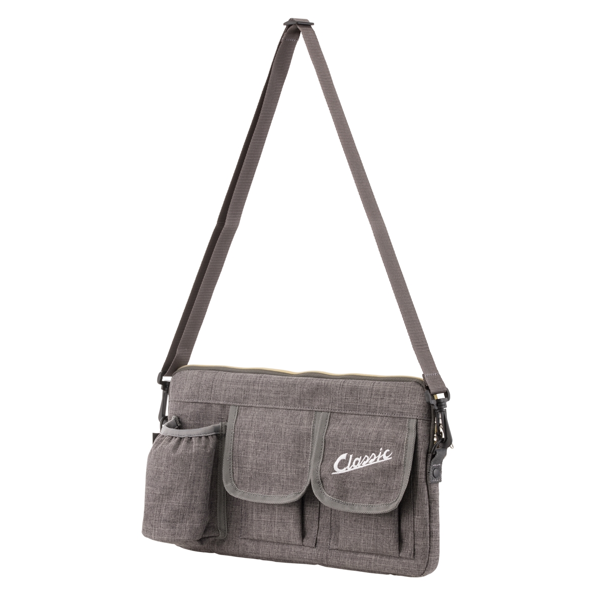Sac "Classic" pour compartiment à bagages/boîte à gants Vespa - gris, nylon