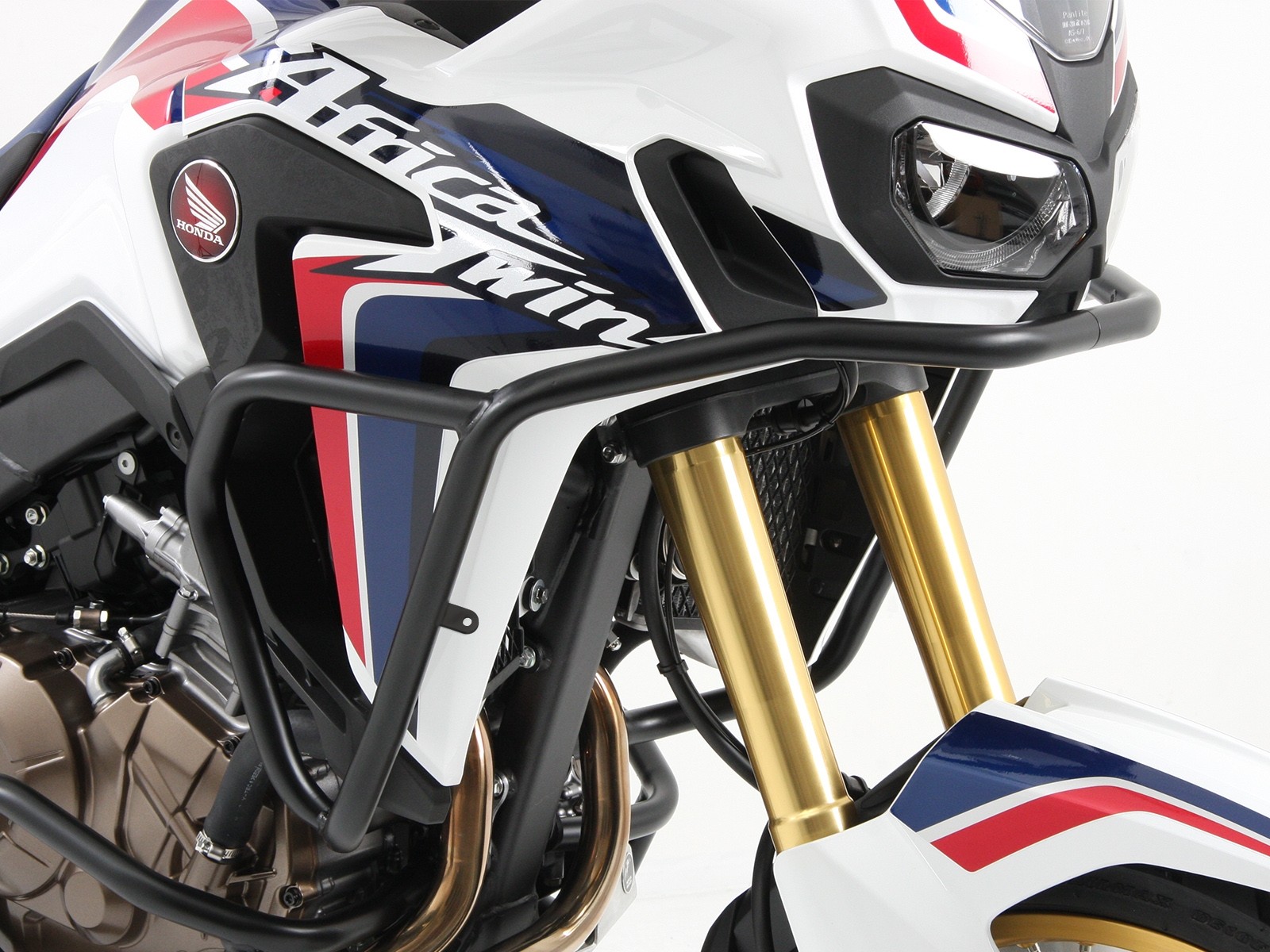 Arceau de protection du réservoir noir pour Honda CRF 1000 Africa Twin (année 16-17) Hepco & Becker