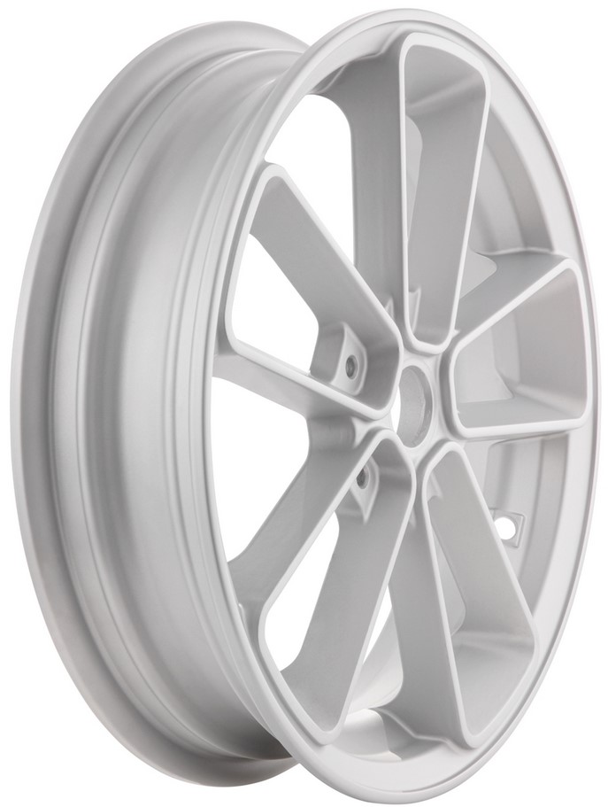 Jante avant/arrière 13" pour Vespa GTS/GTS Super/GTV/GT 60/GT/GT L 125-300ccm, argent