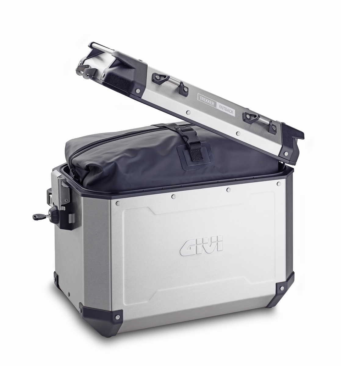 Givi Valise latérale en aluminium Simple Trekker Outback 48L Monokey - Droite