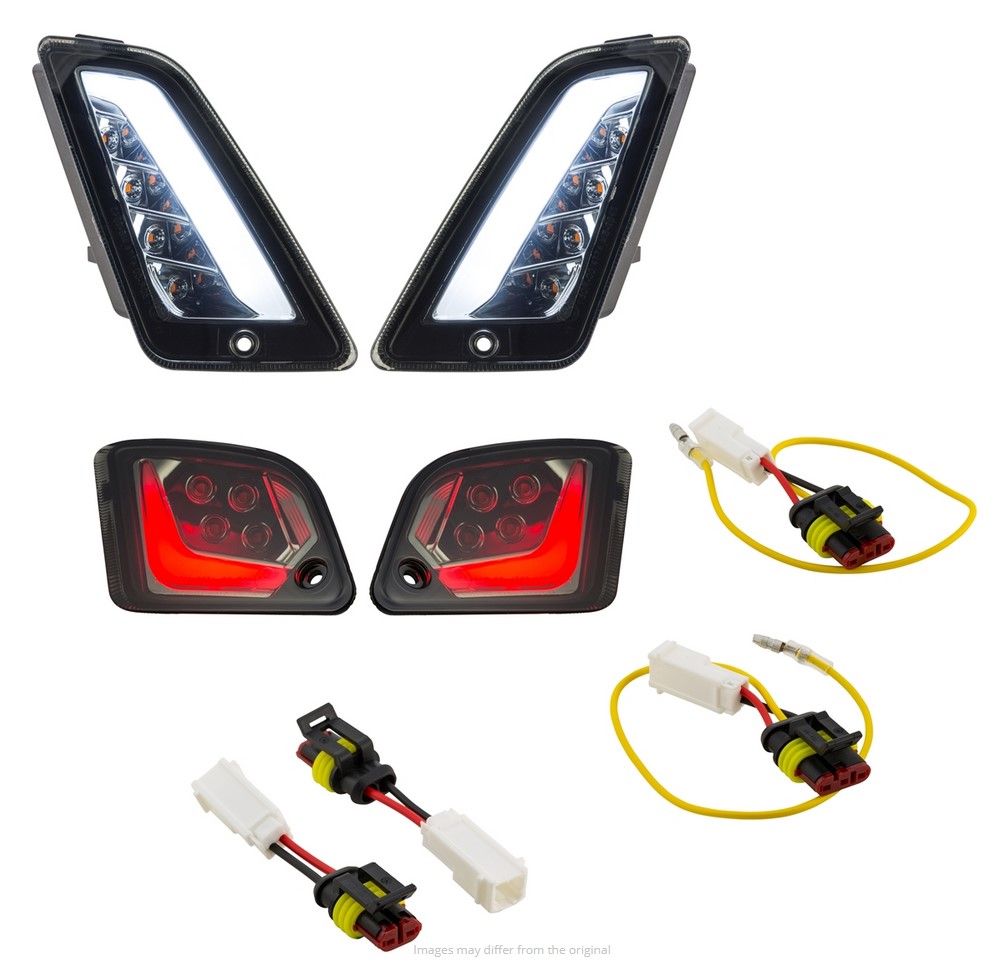 Kit clignotants avant & arrière pour Vespa GTS/GTS Super/GTV/GT 60/GT/GT L ('03-'13), teintés
