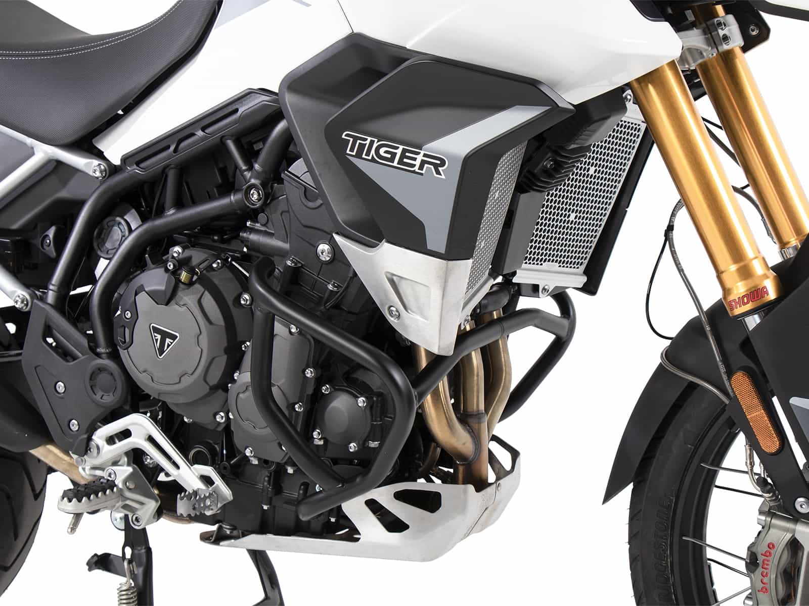 Arceau de protection moteur noir pour Triumph Tiger 900 Rally / GT / PRO (20-) Hepco & Becker