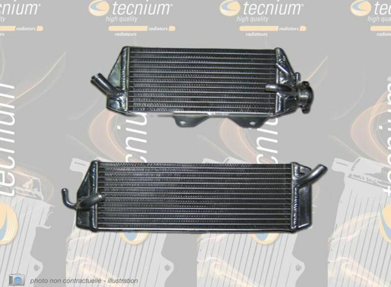 Radiateur surdimensionné Tecnium droit - Kawasaki KX450F