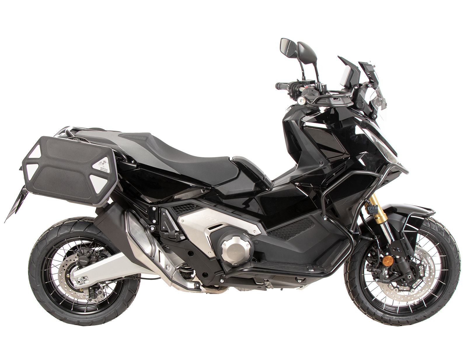 Supports latéraux C-Bow noirs pour Honda X-ADV (25- ) Hepco & Becker