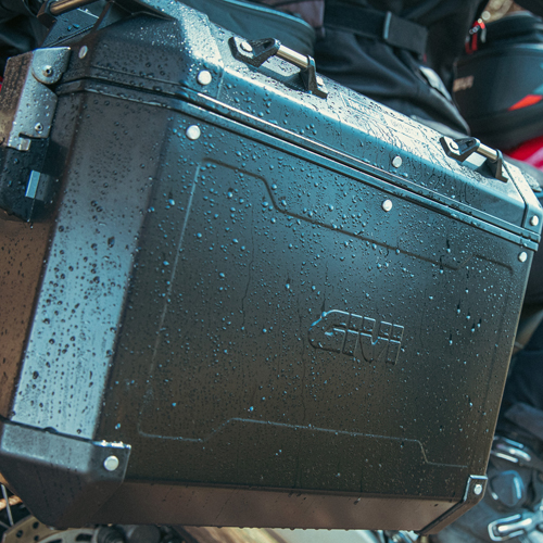 Givi Kit de valises latérales en aluminium Trekker Outback 48L noir Monokey