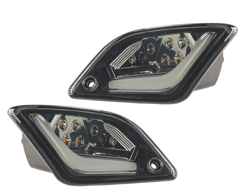 Kit clignotants arrière gauche/droite pour Vespa GTS/GTS Super/GTV/GT 60/GT/GT L ('03-'13), teinté