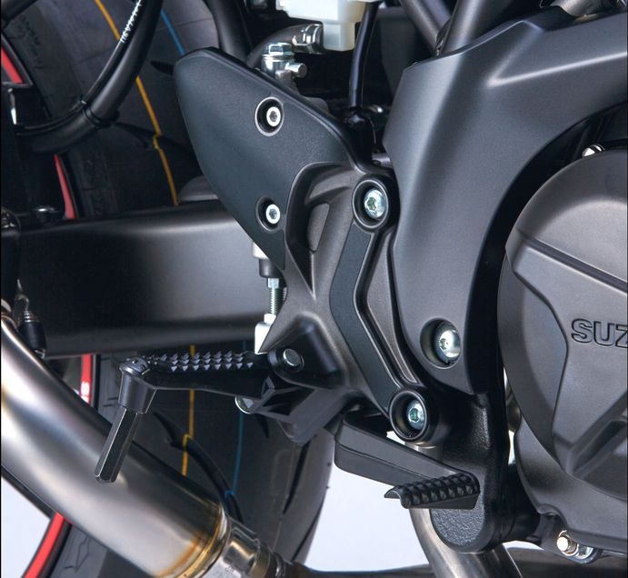 Protection de talon pour Suzuki SV650 BJ. 2016-2017