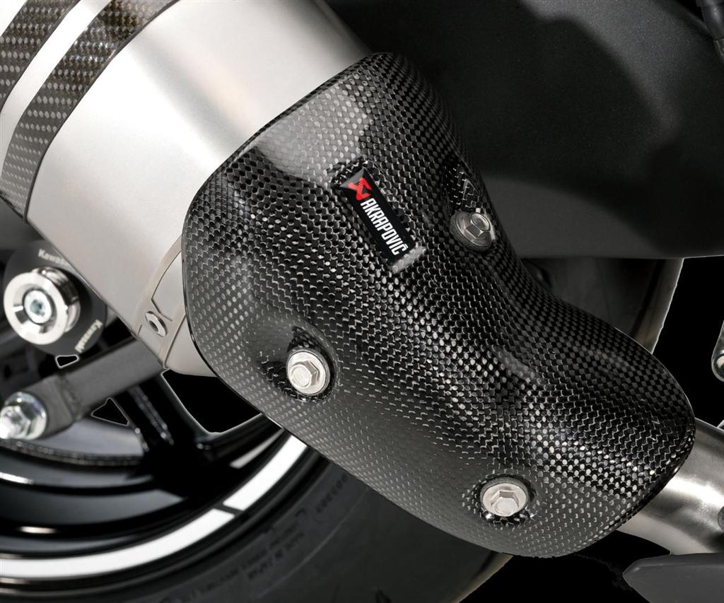 Bouclier thermique, carbone (optionnel) Z1000 à partir de 2014 - Original Kawasaki