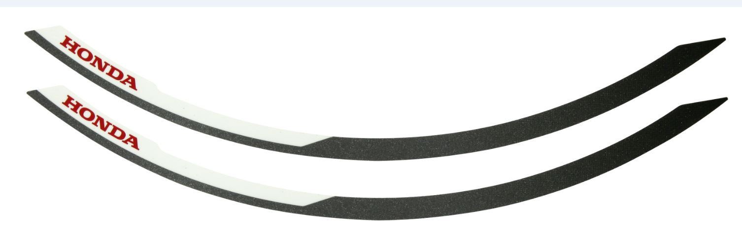 Jeu d'autocollants décoratifs de jantes Digital Silver NHA30M pour Honda CRF1000L Africa Twin (année 18-) Original Hon
