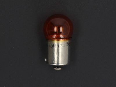 Ampoule Ring, carton de 10, 12 V, 10 W, BAU15s, orange