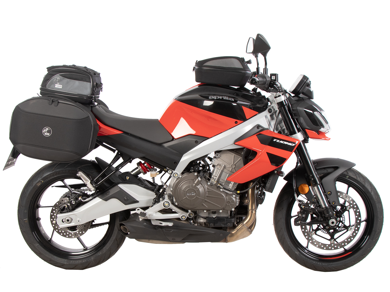 Anneau de réservoir Basic avec unité de fermeture de la sacoche de réservoir pour Aprilia Tuono 457 (25- ) Hepco & Becker