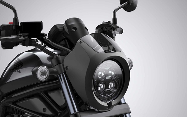 Masque de phare pour Honda CMX 1100 Rebel 2021-
