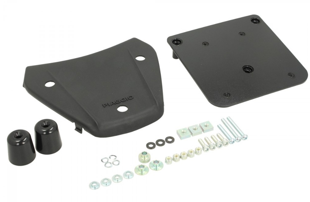 Plaque de support pour top case 37L pour Beverly Original Piaggio