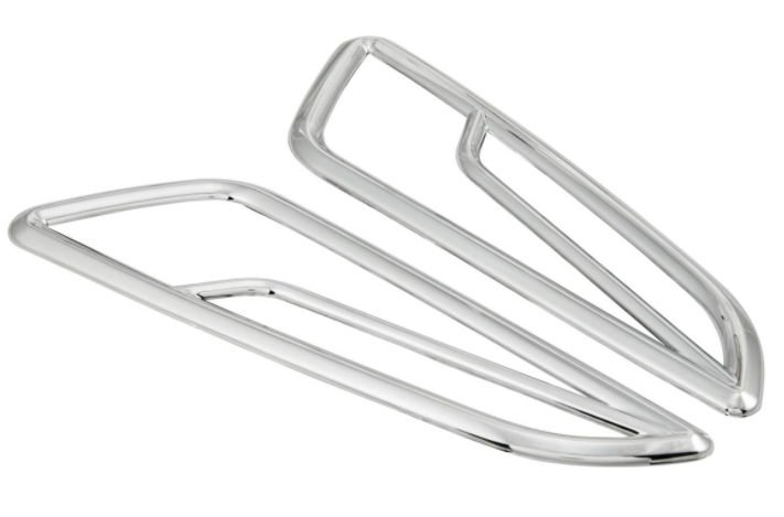 Grille de clignotant droite/gauche, avant pour Vespa Primavera/Sprint 50-150ccm 2T/4T AC, chromé