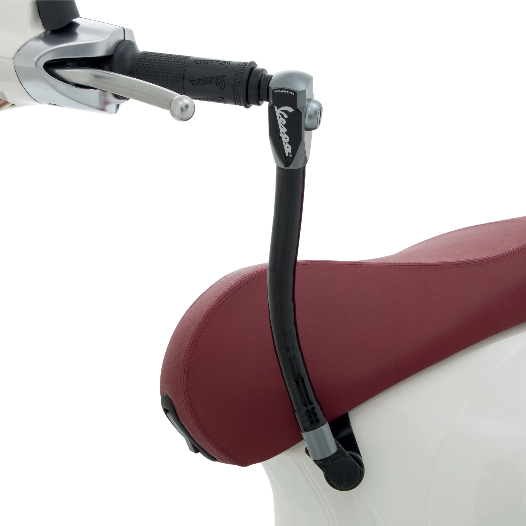 Antivol original (selle - guidon) renforcé pour Vespa Primavera / Sprint / Elettrica