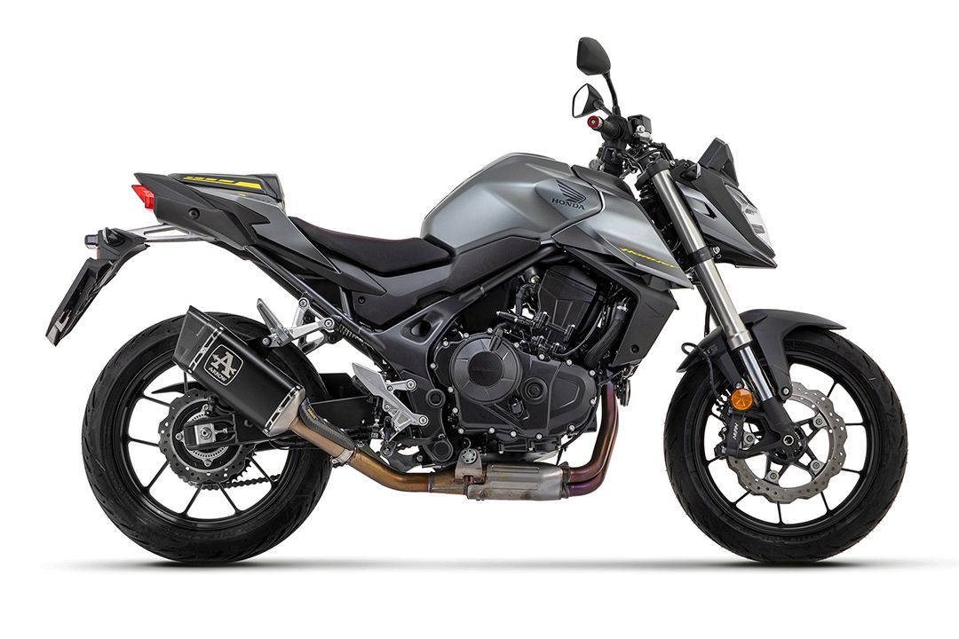 ARROW PISTA DARK Slip-On Titan pour Honda CB 750 Hornet (23-)