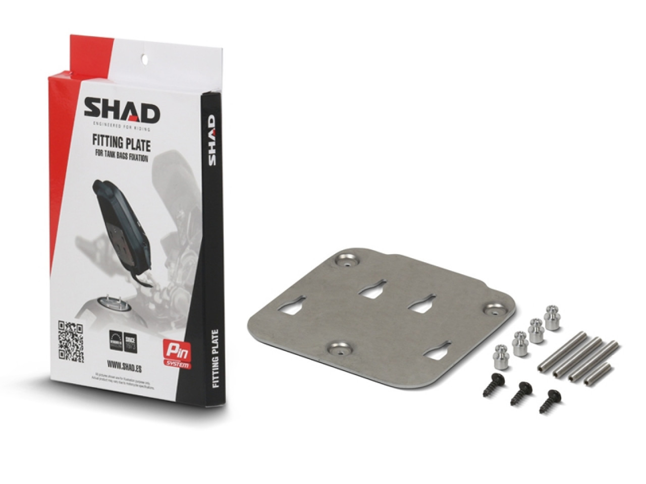 Base Shad KTM Super Duke / Adv 1290 2021- pour sacoche de réservoir avec système PIN