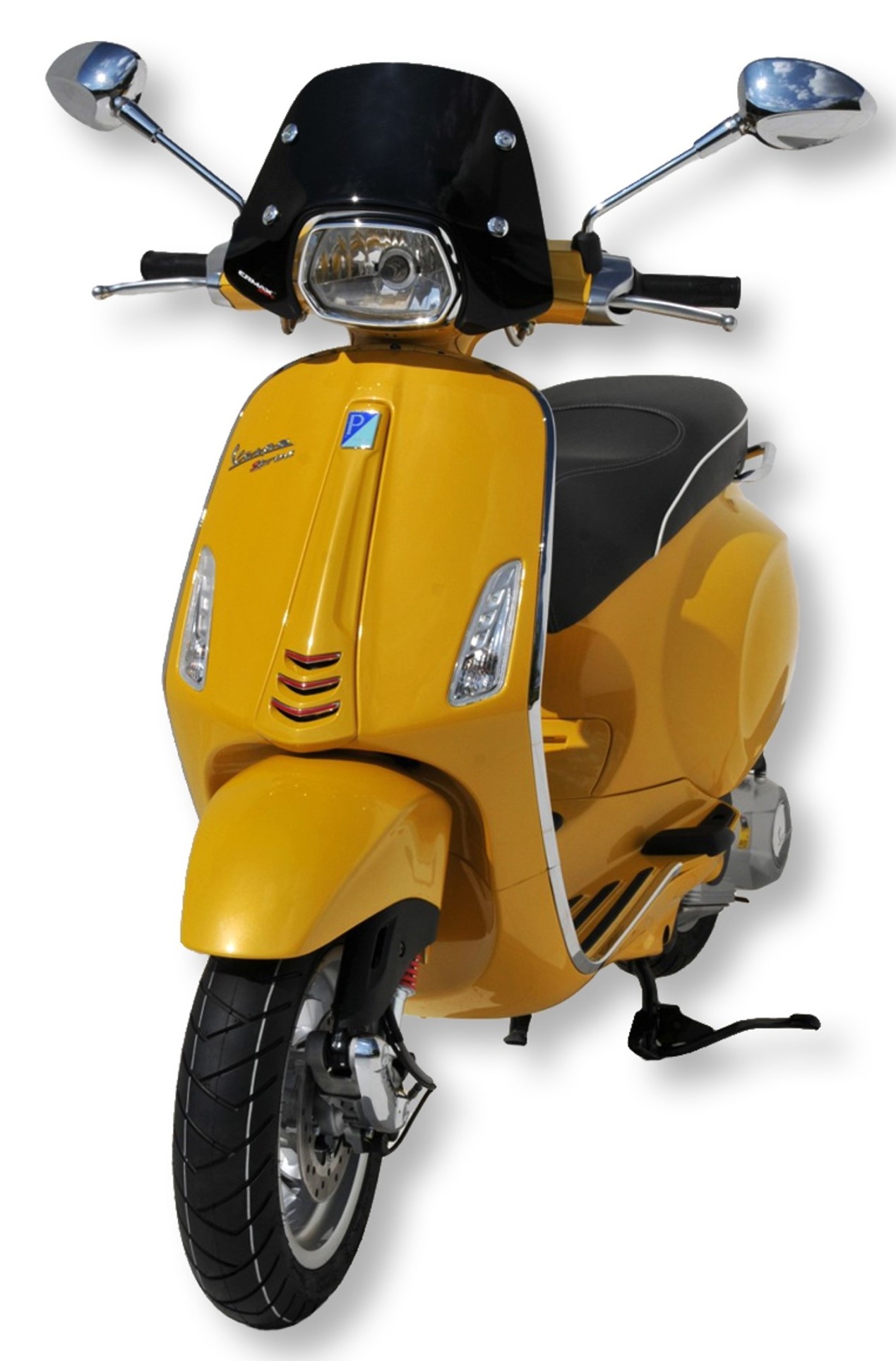 Pare-brise ERMAX Piccolo H 300 mm pour Vespa Sprint 50-150ccm 2T/4T, clair