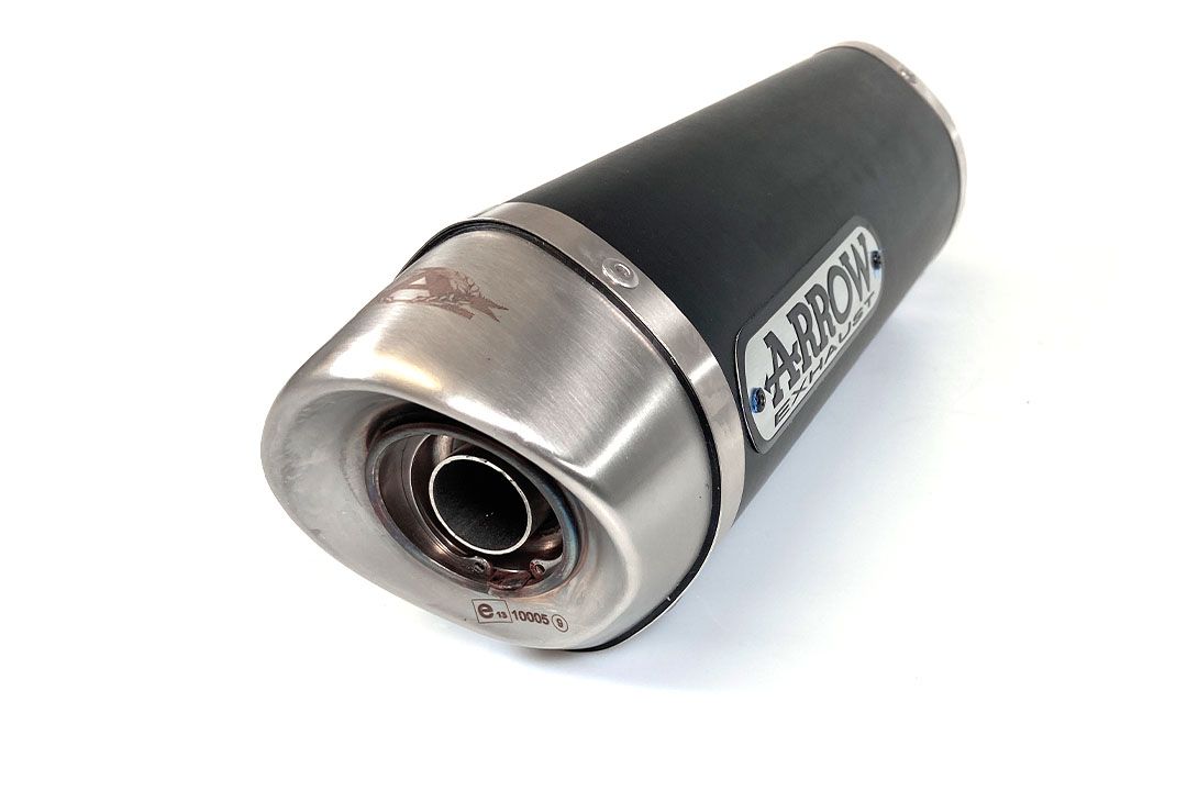 ARROW pot d'échappement DARK STREET THUNDER pour Ducati Monster 696 / 796 / 1100 2008-2014