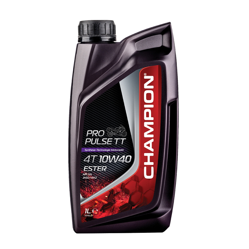 CHAMPION® Pro Pulse TT 4T 10W-40 Huile moteur à l'ester - 1 litre
