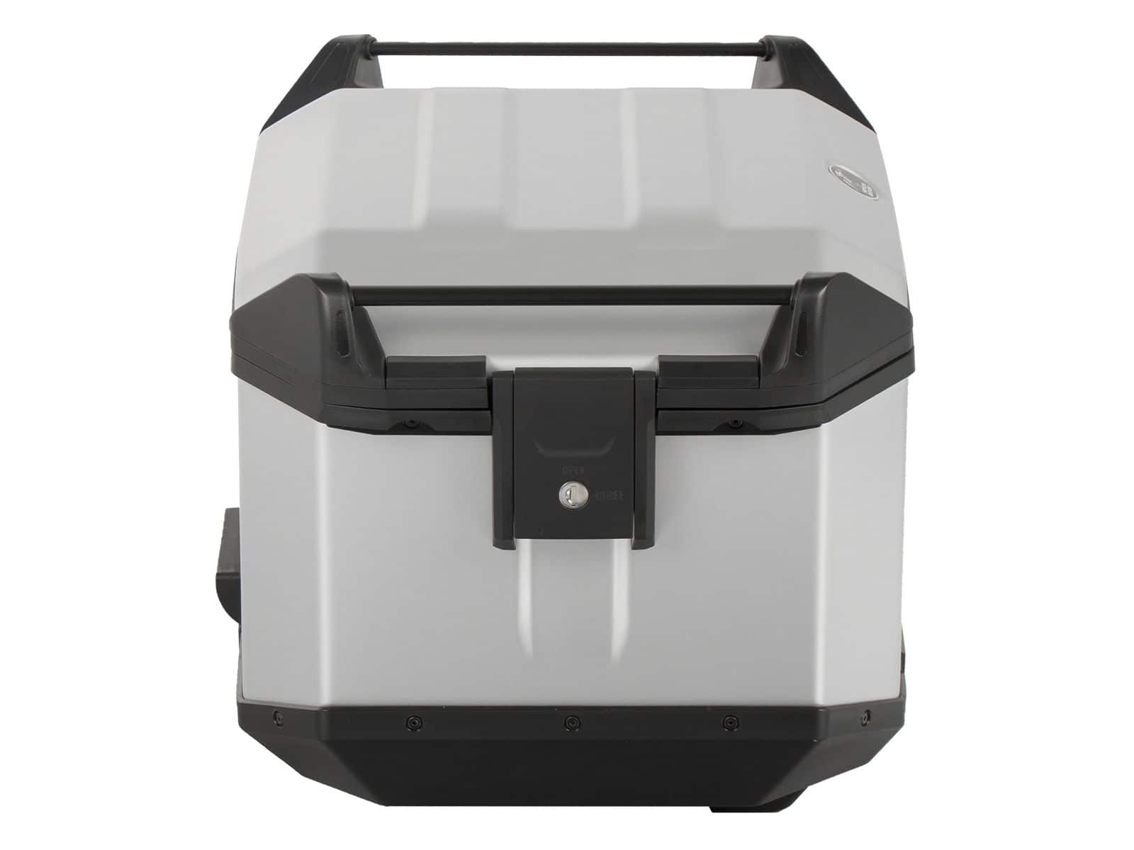 Top-case Xceed en aluminium 45 litres, couleur argent, Hepco & Becker