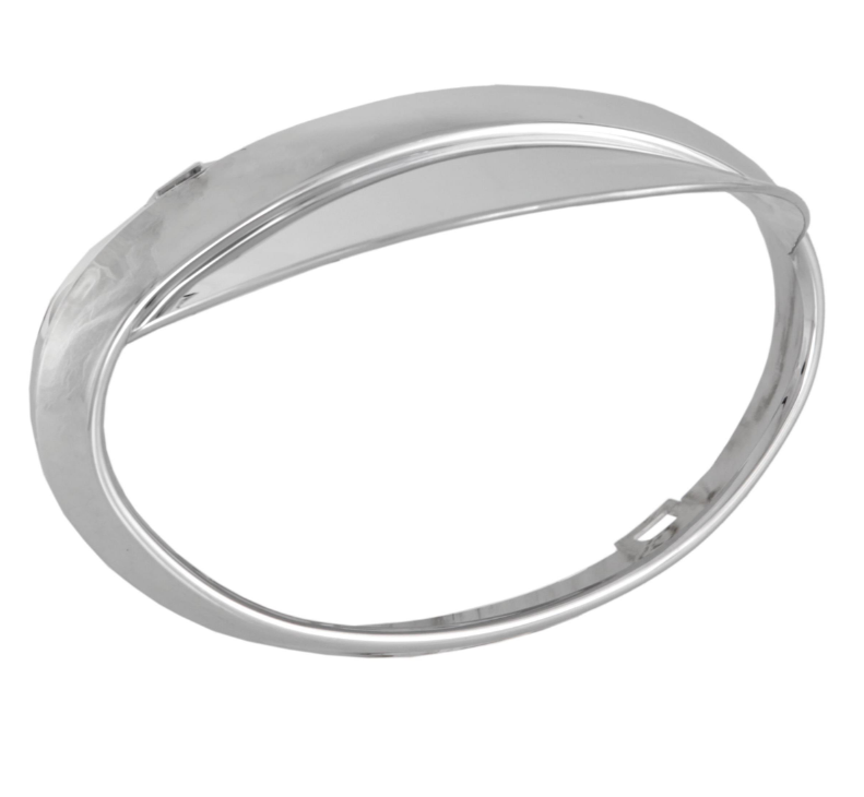 Anneau de lampe avec abat-jour pour Vespa ET2 /ET4 50-150ccm, chrome