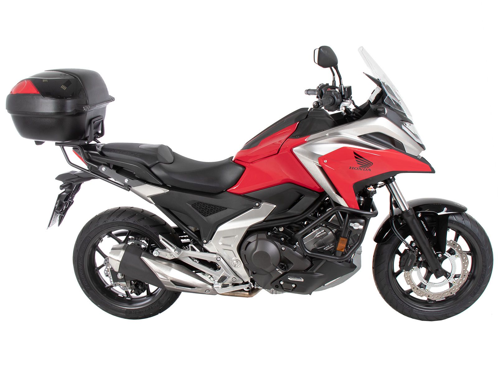 Support de topcase Alurack noir pour Honda NC 750 X /DCT (21-) Hepco & Becker
